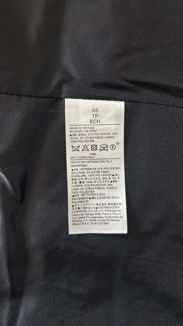 Banana Republic Double-Breasted Coat - Image 3