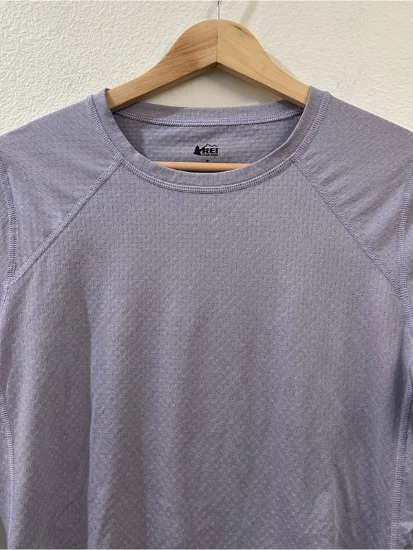 REI Co-Op Women's Long Sleeve Crew Neck Stretch Performance Shirt Size Small - Image 3