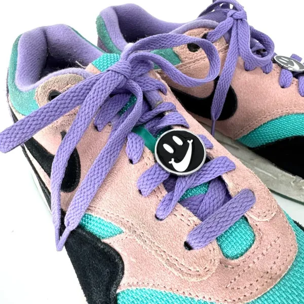 Nike Air Max 1 Have a Nike Day Space Purple‎ Black Bleached Coral Size 9 - Image 8