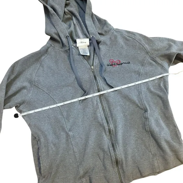Walt Disney World Grey Active Vintage Hoodie u - Image 5