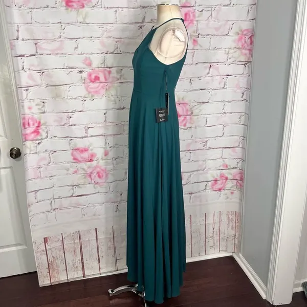 Lulu’s NWT Night of Romance Emerald Green Sleeveless Maxi Dress - Image 11