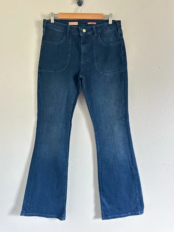 Anthropologie Pilcro The Icon Low-Rise Flare Jeans Sz 29 nwot - Image 4