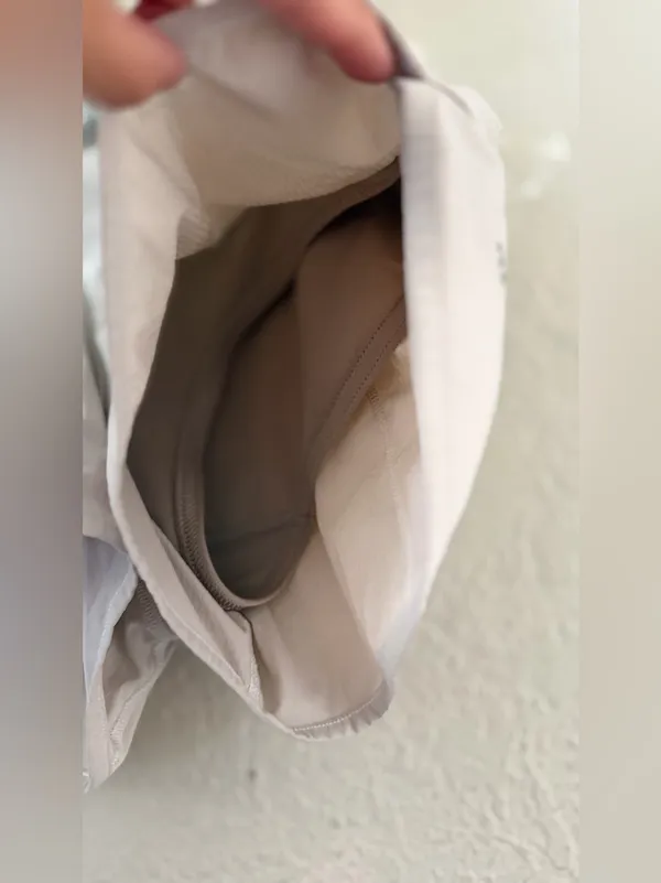 Lululemon Women's High-Waist Performance Shorts in Beige size 4 - Image 4