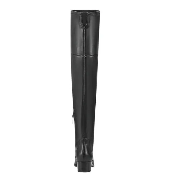 Marc Fisher LTD Yakir Black Over The Knee Pointed Toe Boots Womens 6.5 M - Image 2