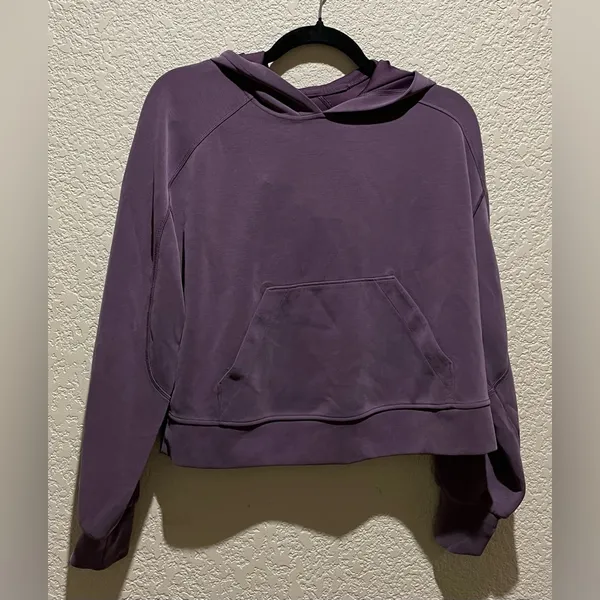 Lululemon Softstreme Hoodie Sweatshirt Grape Thistle Purple Size 6 - Image 2