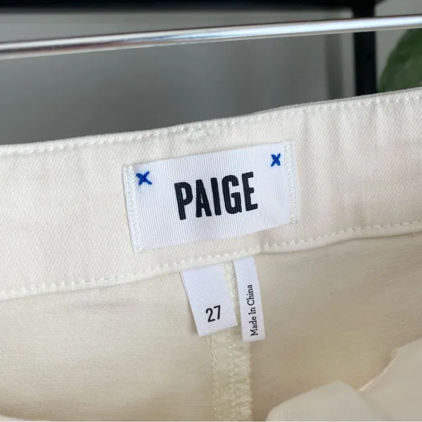 NWOT Paige Christy Mid Rise Straight Cargo Jeans - Image 7