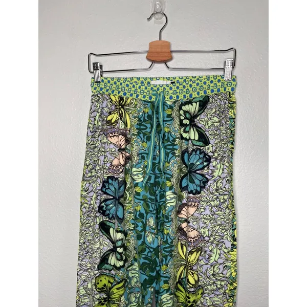 Alexandra Farmer Anthropologie Secret Garden Flannel Pajama Pants XS - Image 2