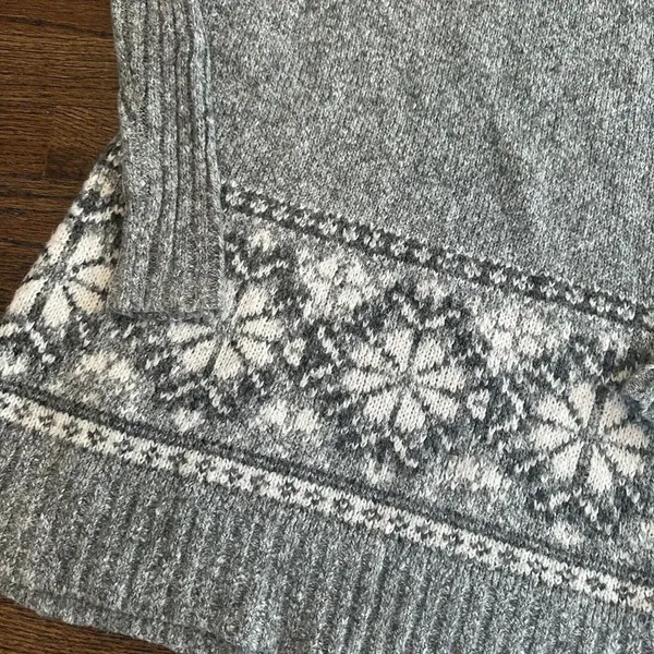 Abercrombie & Fitch Y2K Turtleneck Sweater Marled Large M0467 - Image 3