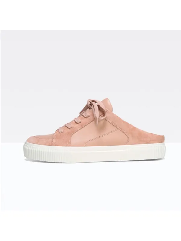 Vince Kess Backless leather and suede sneaker‎ 7 - Image 2