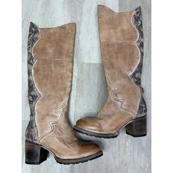 Freebird by Steven Freebird Calgary Boots In Taupe Size 10 - Image 3