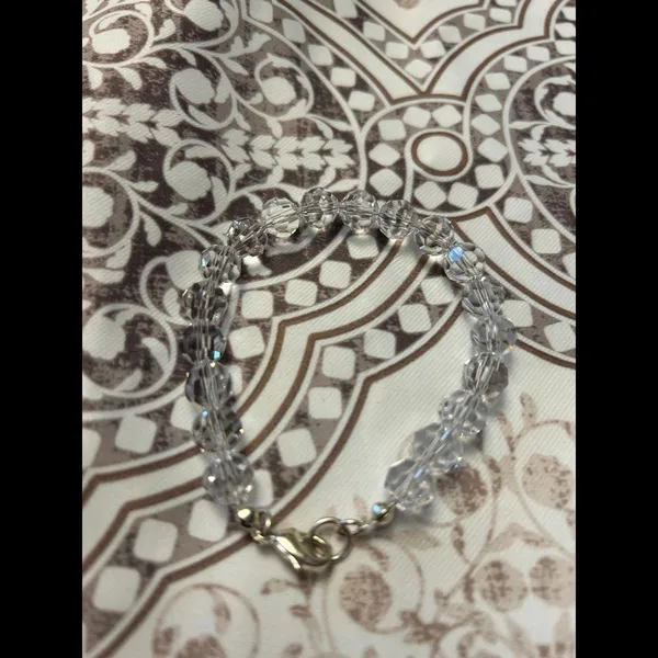 Sparkling bracket see thru sterling silver - Image 3