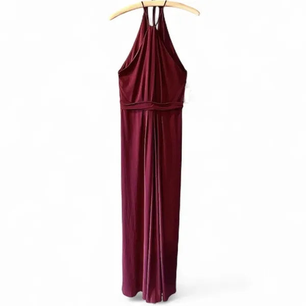 Amsale COLBY Crimson Formal Gown 10/12 Prom Dress Bridesmaid Romantic NWT R-$268 - Image 3