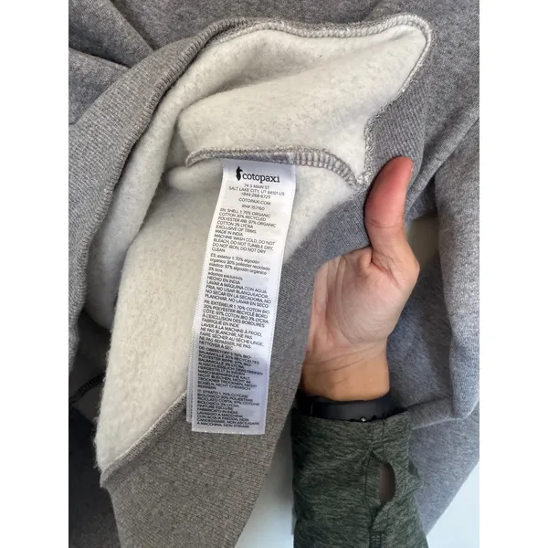 Cotopaxi Women's "Do Good" Crew Neck Sweatshirt Size Small - Image 5
