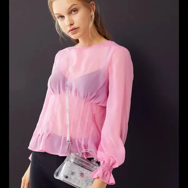 NWOT revolve finders keepers cute mesh top - Image 3