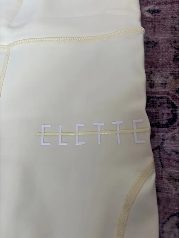 Hello Molly Elette Fit Yellow Leggings High Waisted - Image 2