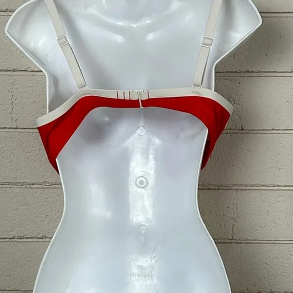 Aerie Red Bikini Top size 38DD - Image 3