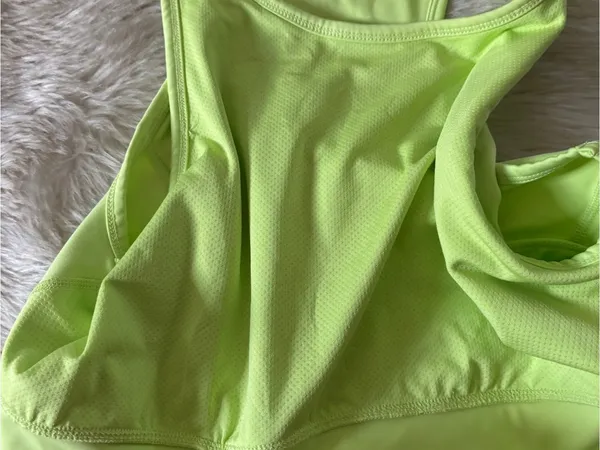 Nanette Lepore Neon Lime Two-Piece Set Top - Image 5