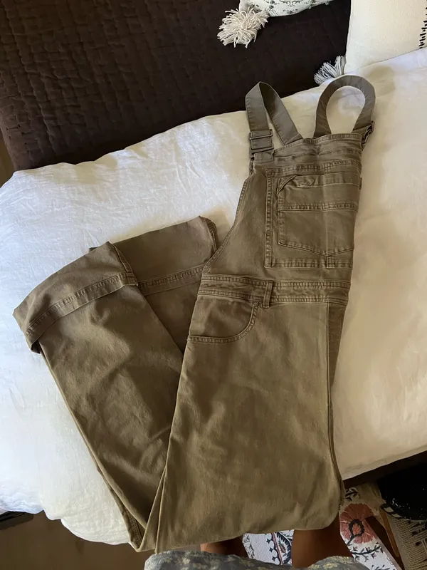 Backcountry canvas overalls Tan Size M - Image 10