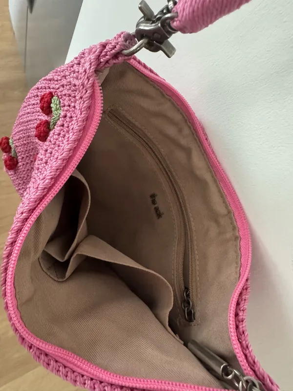 The Sak Pink Cherry Shoulder Bag - Image 3