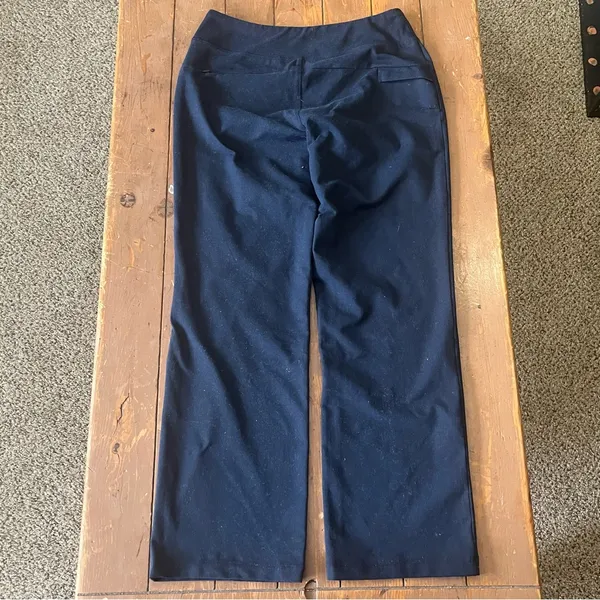 LAND'S END Women's Straight Leg Elastic Waist Lounge Pants - Image 2
