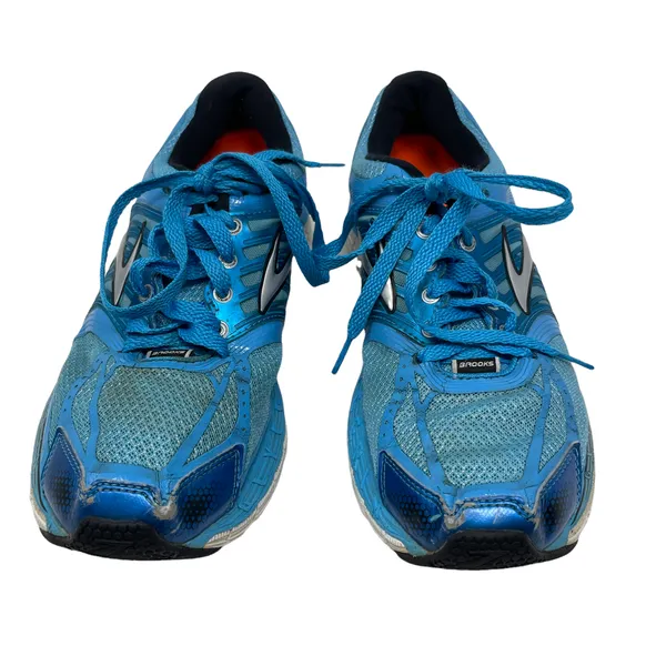 Brooks Glycerin 11 Blue Black Running Shoes Sneakers 1201372A560 Women 10 Narrow - Image 2