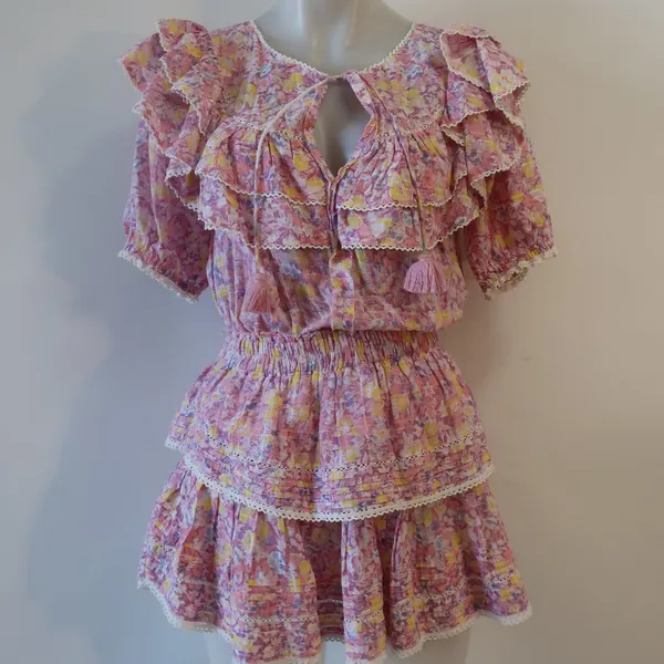 LoveShackFancy Mini Dress - Image 3