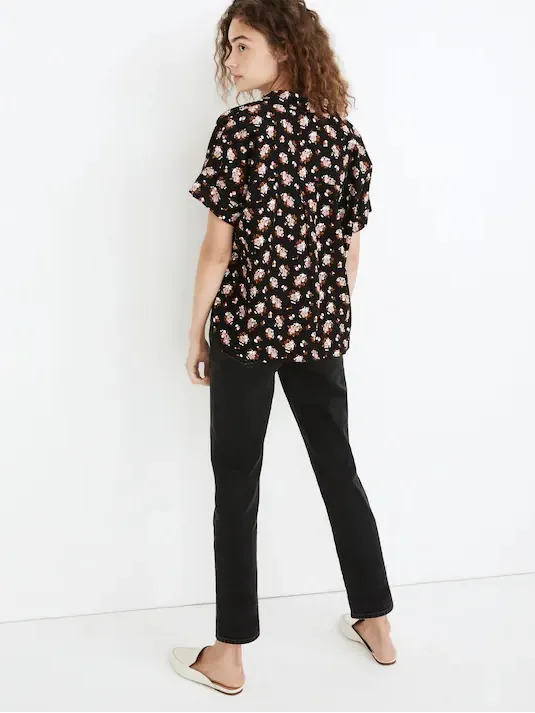 Madewell Corduroy Daily Shirt in Homestead Bouquet Floral Button Down - Image 5