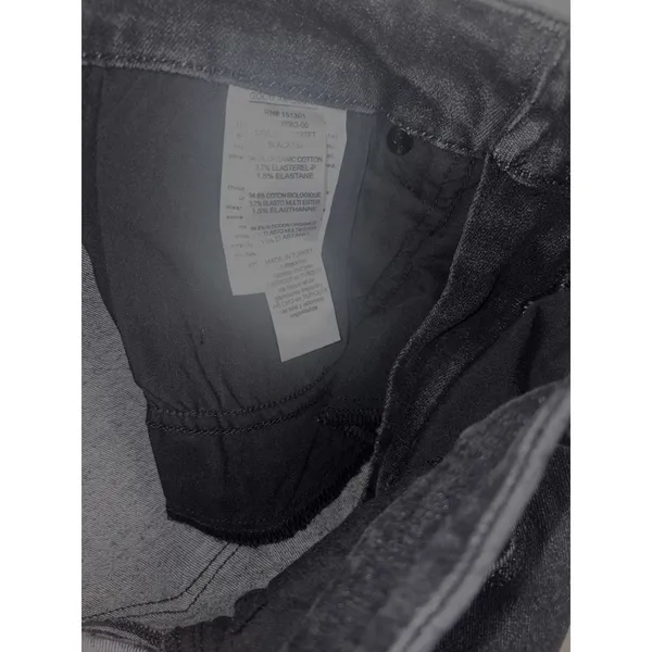 good american good legs straight jeans black 12/31 - Image 4