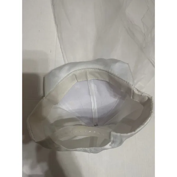 Beistle White Veil Cap Bridal Bachelorette Party Hat‎ with Roses Adjustable NEW - Image 5