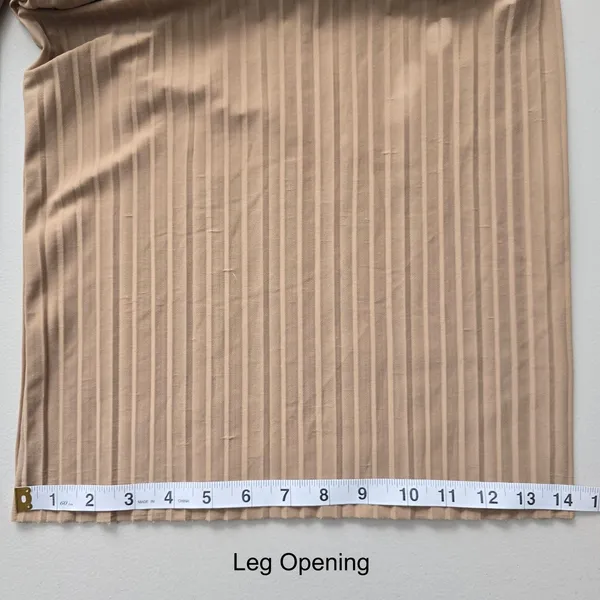 Brown Wide Leg Accordion‎ Beach Resort Flowy Vacation Lock & Love Pants Small - Image 10