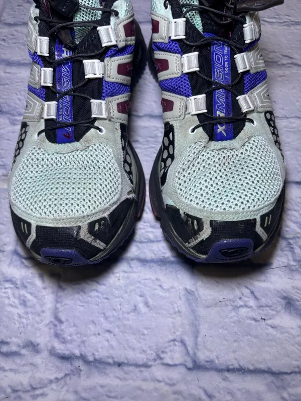 Salomon XR Mission 1 Multicolor Trail Running Shoes Women's Sz 8.5 - Image 5