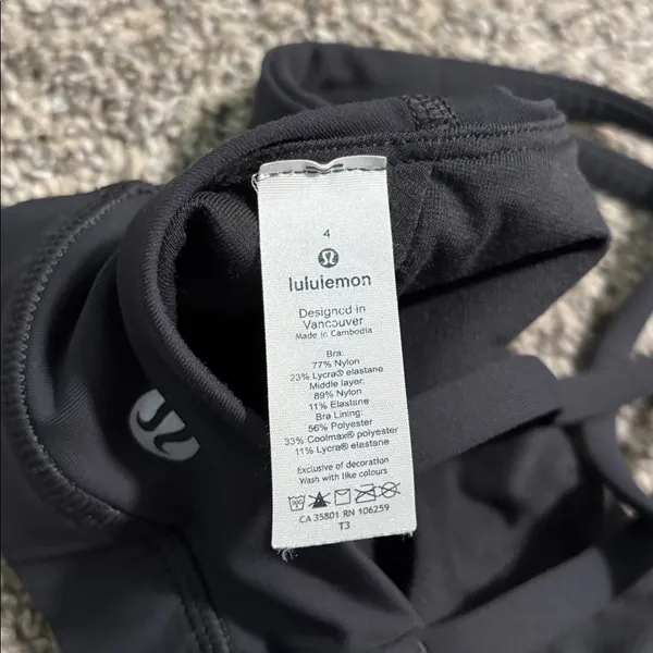 Lululemon x Peloton Energy Bra size 4 - Image 3