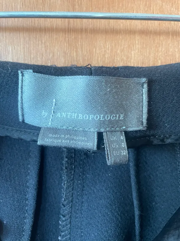Anthropologie Black Flare Pants - Image 5