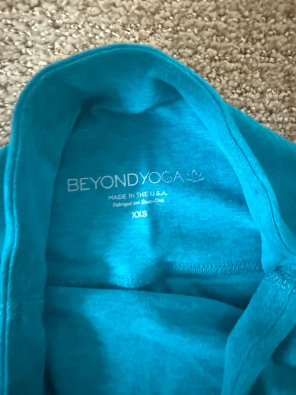 Beyond Yoga Leggings Spacedye Teal - Image 4