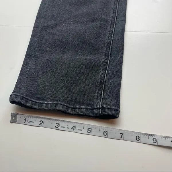 Aritzia Denim Forum Arlo High Rise Straight 28L Womens‎ 26 Waist Faded Black Denim Jean - Image 13
