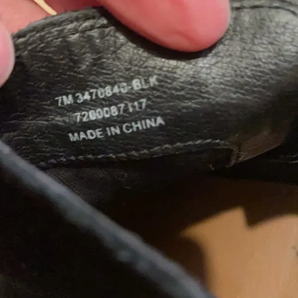 Frye & Co Black Judy Double Zip Suede Booties - Image 3