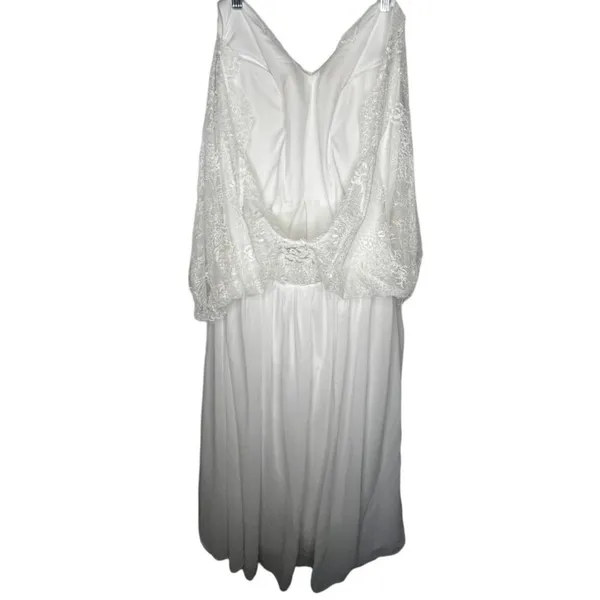 Mingda's Lace Dress‎ nwt White Size XL - Image 6