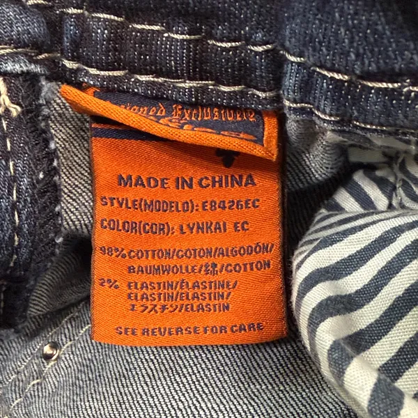 Rock Revival Blue Straight Leg Jeans - Image 9