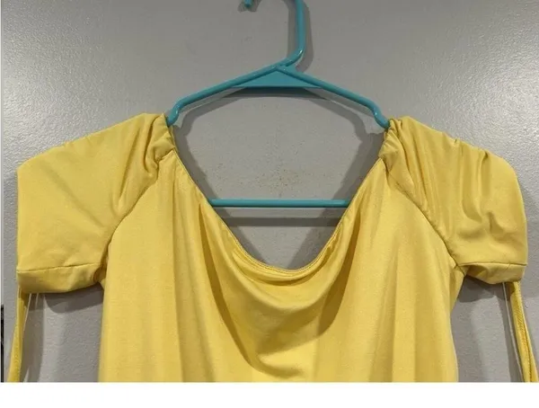Baby Boo Samantha Dress in Yellow Size 8 - Image 5