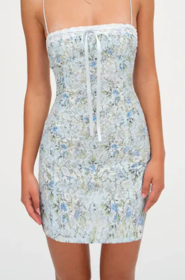 For Love & Lemons Claire Mini Dress - Image 5