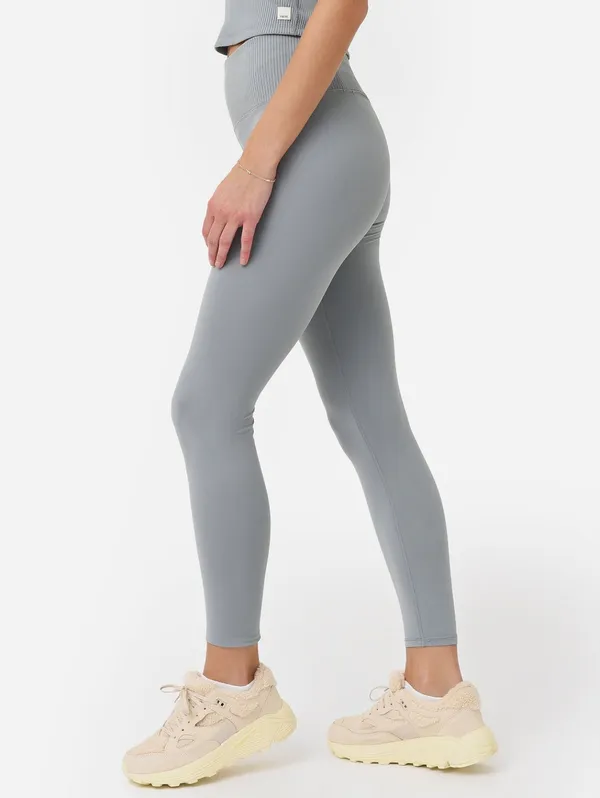 Vuori Rib Studio Leggings in Light Cloud L - Image 2