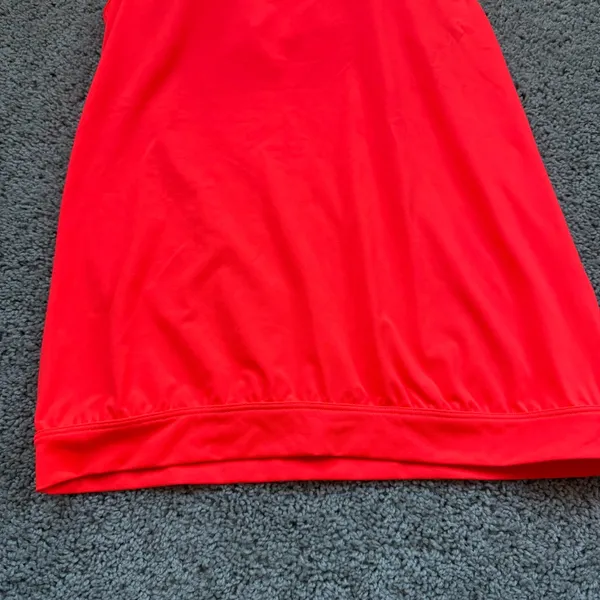 Athleta XO Tank Top Coral Sizzle Neon Orange Size Small - Image 3