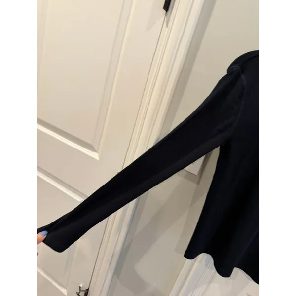 Quince NWOT XS Bundle SuperSoft Fleece Shorts & Organic Rib Long Sleeve Tee - Image 11