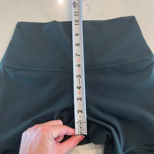 Alo Yoga High Waisted Moto‎ Leggings Green Size Small - Image 8