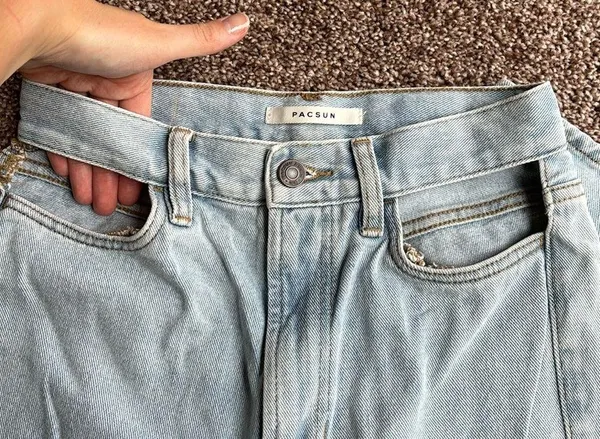 Pacsun High Rise Bootcut Jeans w/ Cutout - Image 2
