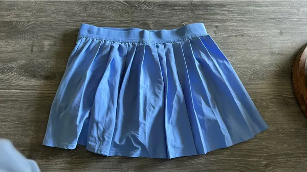 Tennis Skirt Blue Size XL - Image 2