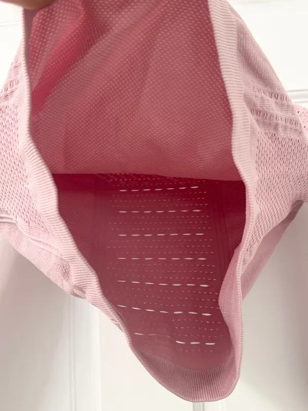 Gymshark Glow Pink Seamless Crop Top S - Image 5