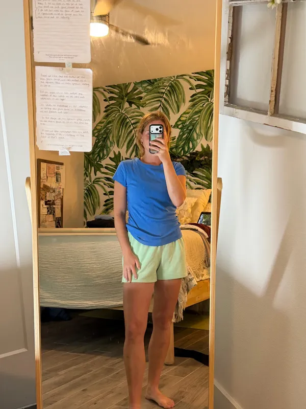 Sonoma Basic blue baby tee - Image 2