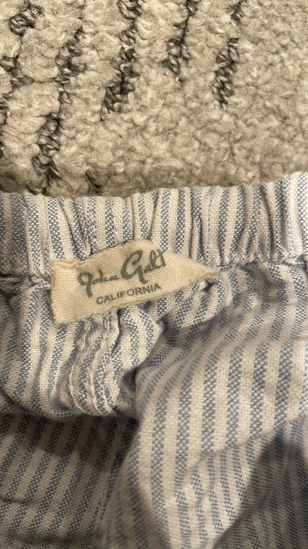 Brandy Melville Striped Linen Pants - Image 2