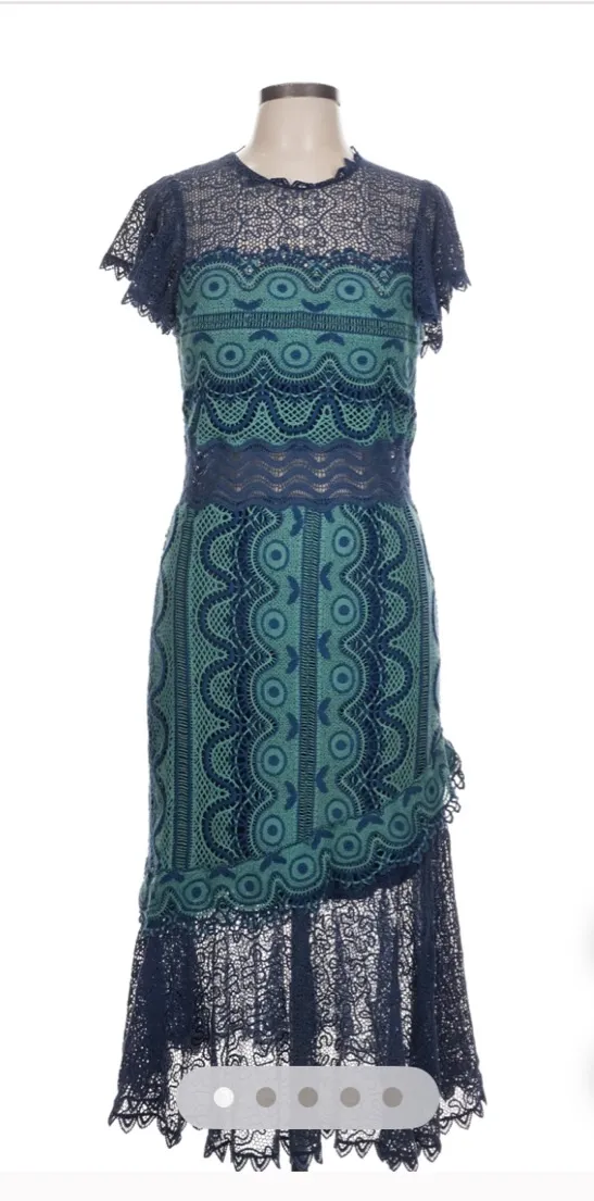 Sea New York Lace Lana Dress Size 4 - Image 6